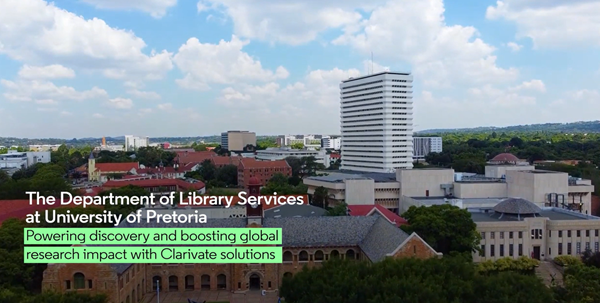 University of Pretoria - Clarivate Success story 